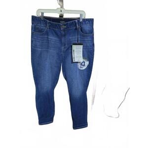 d.jeans Women's Blue Denim Casual Pants